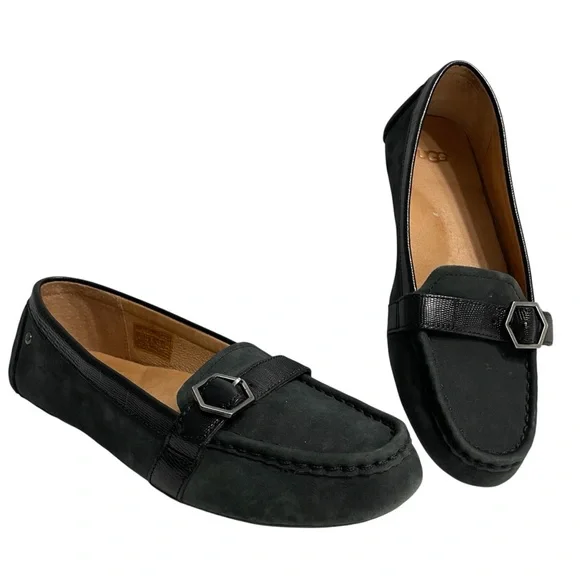 UGG | Shoes | Ugg Gwynith Suede Driving Loafer Slip On Shoes  display picture 1